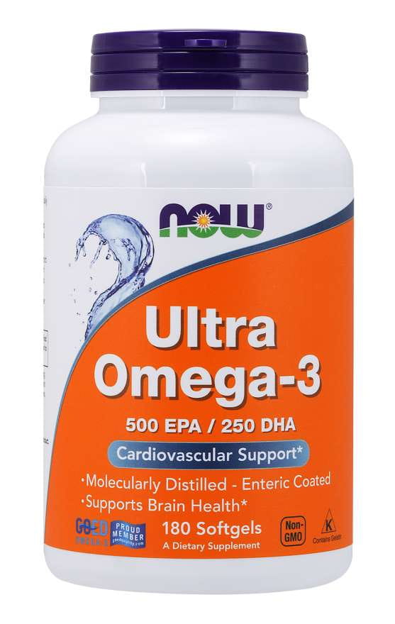 Ultra OMEGA3 180 Kapseln NOW FOODS