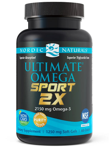 Ultimate Omega Sport 2x 60 Kapseln NORDIC NATURALS