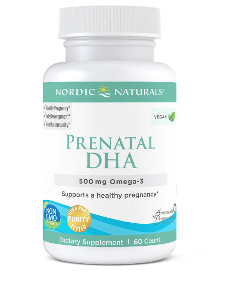Prenatal DHA OMEGA 3 vegan 60 Kapseln NORDIC NATURALS Hover Image