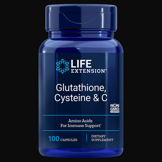 Lglutathion und Lcystein und Vitamin C 100 Kapseln LEBENSVERLÄNGERUNG