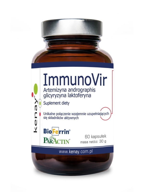 Immunovir Artemisinin Andrographis Glycyrrhizin Lactoferrin 60 Kapseln KENAY