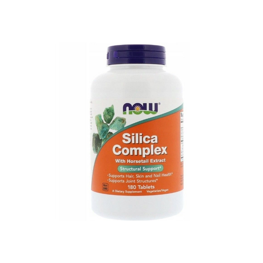 Silica-Komplex Haare Haut Nägel 180 Tabletten NOW FOODS