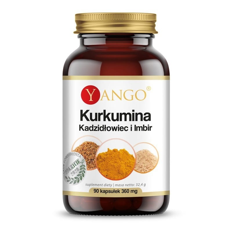 Curcumin, Weihrauch und Ingwer 90 Kapseln YANGO