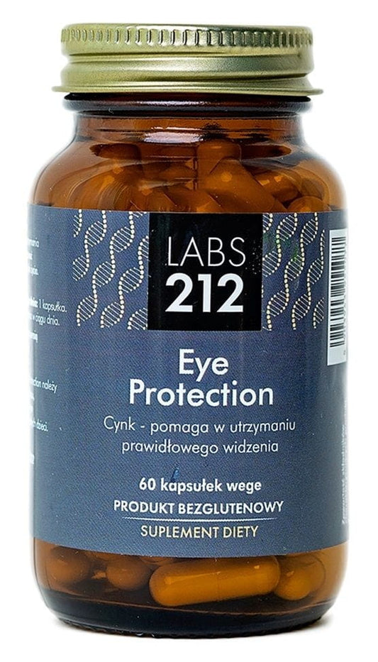 Augenschutz in Form von 60 Kapseln von LABS212, Nahrungsergänzungsmittel für Augen und Sehhilfe