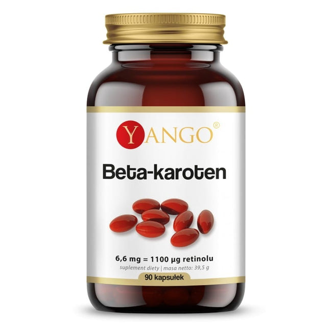 Beta-Carotin Provitamin A 90 Kapseln YANGO Hover Image