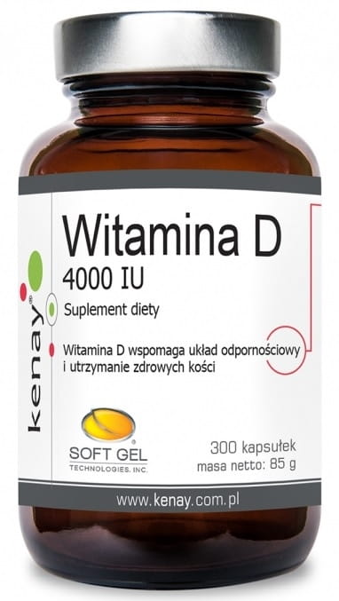 Vitamin D3 4000 IE 300 KENAY-Kapseln Hover Image