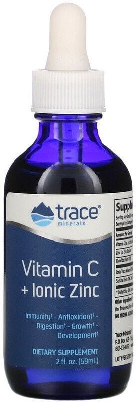 Vitamin C und Zink Vitamin C + ionisches Zink 59 ml Spurenelemente
