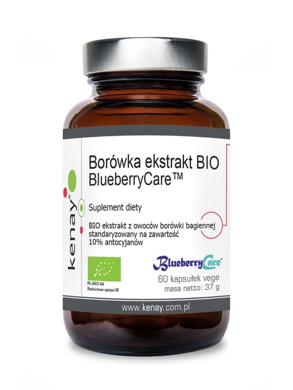 Öko-Heidelbeerextrakt BIO blueberrycare ™ 60 KENAY-Kapseln