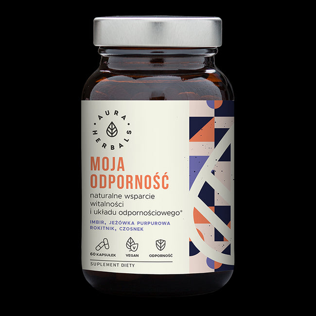 Mein natürlicher Immunitätskomplex aus 60 AURA HERBALS-Kapseln Hover Image