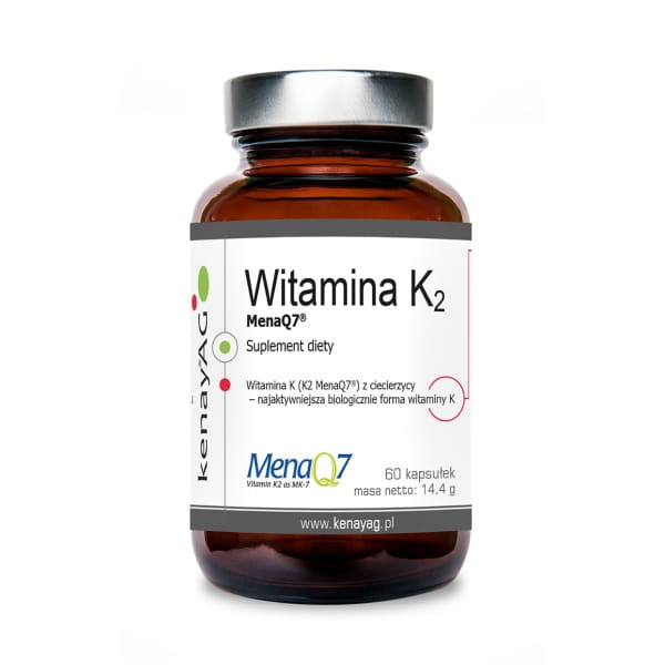 Vitamin K2 mena q7 60 Kapseln KENAY Hover Image