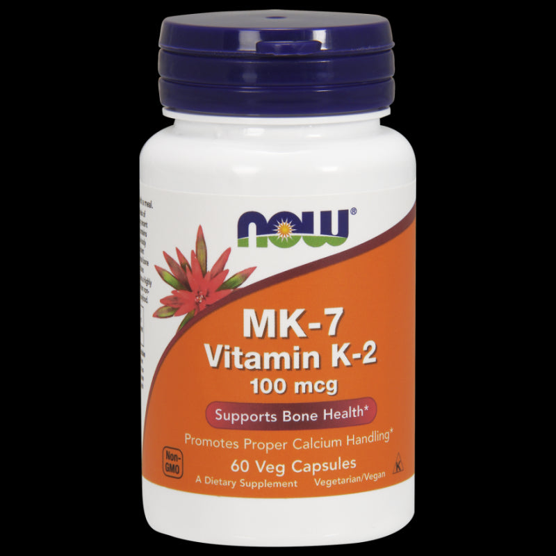 Vitamin K2 MK7 100 mcg 60 Kapseln NOW FOODS