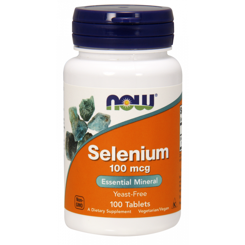 Selen Selen 100 mcg 100 Tabletten NOW FOODS मुख्य छवि