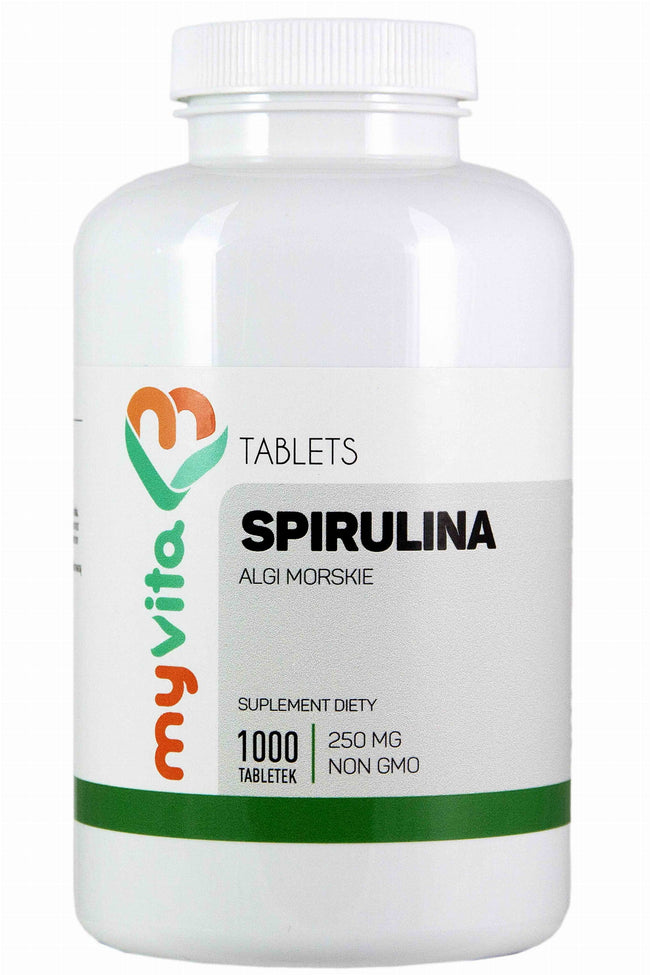 Spirulina 250mg 1000 Tabletten MYVITA Hover Image