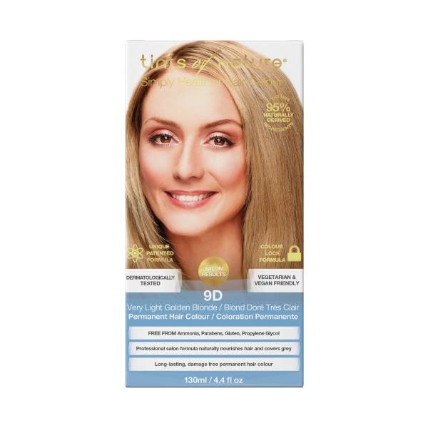 Naturhaarfarbe - 9d sehr helles Goldblond NATURTÖNE