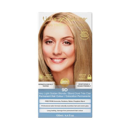Naturhaarfarbe - 9d sehr helles Goldblond NATURTÖNE