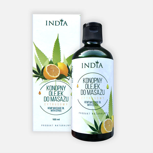 Zitrusmassageöl 100ml INDIA COSMETICS