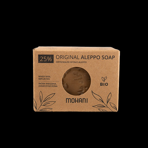 Seife BIO Aleppo-Olive - Lorbeer 25% MOHANI