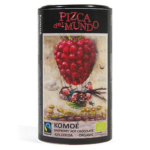 Komoe - Trinkschokolade mit Himbeergeschmack BIO 250g PIZCA DEL MUNDO