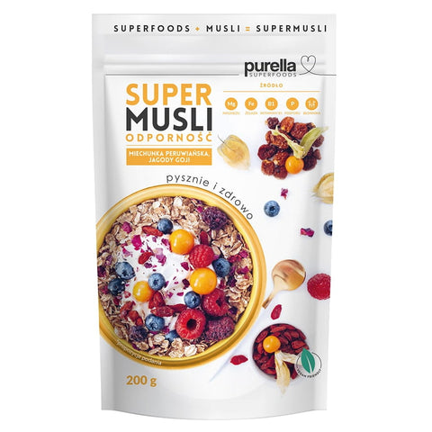 Super Müsli - Resistenz 200g PURELLA SUPERFOODS