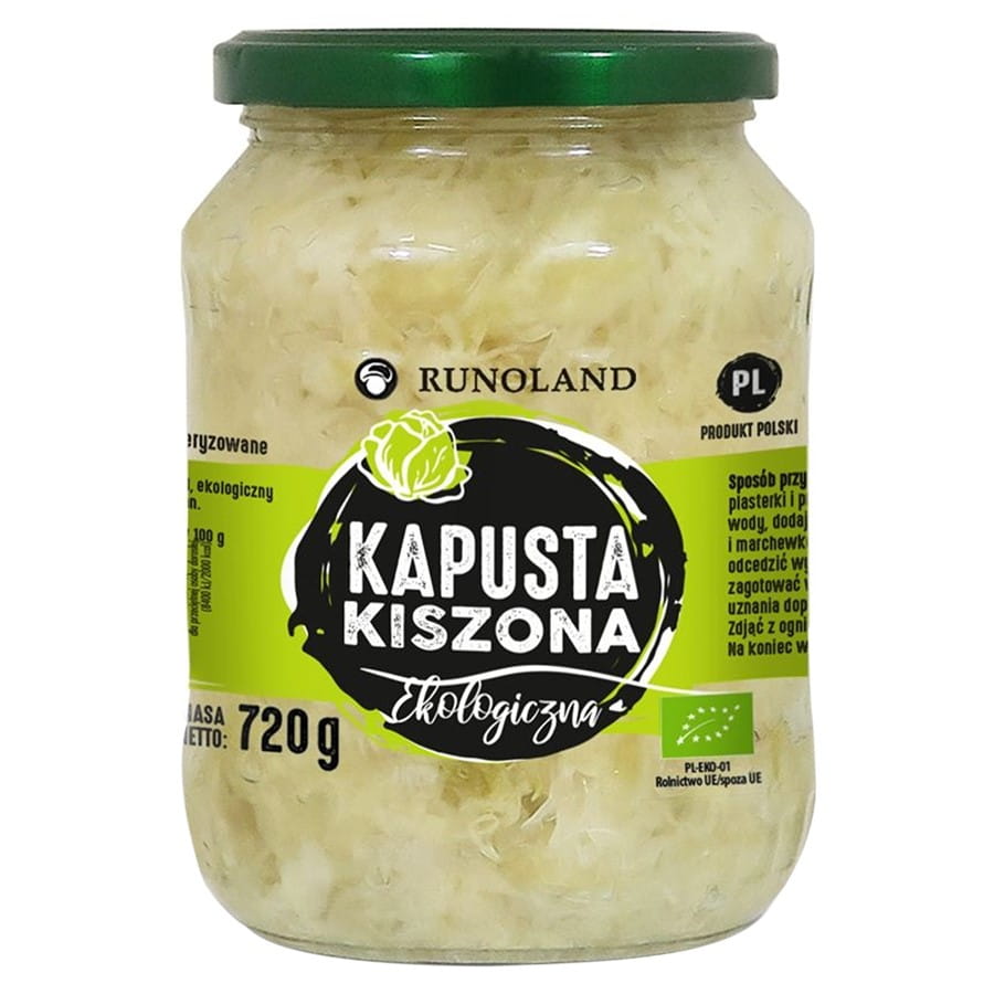 Sauerkraut BIO 680g RUNOLAND Fő kép