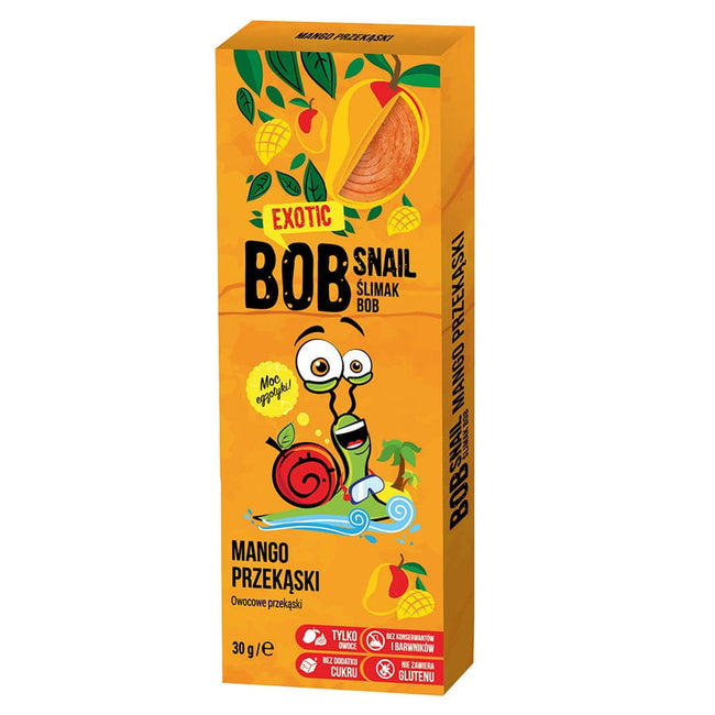 Mango-Snack ohne Zuckerzusatz 30g BOB SNAIL Hover Image