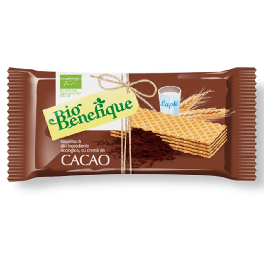 Waffeln mit Kakaocreme BIO 40g SLY NUTRITIA