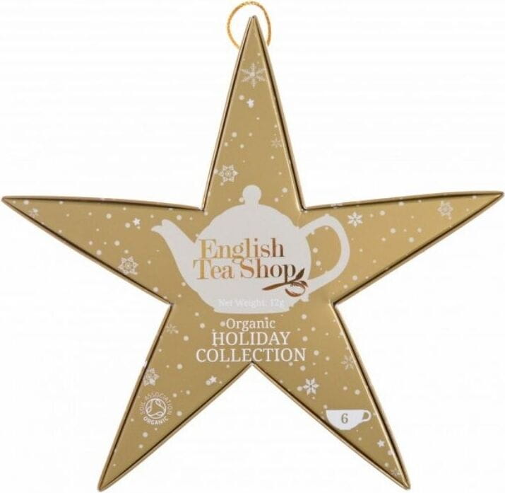 Teekollektion Golden Star BIO 6 Pyramiden ENGLISH TEA SHOP