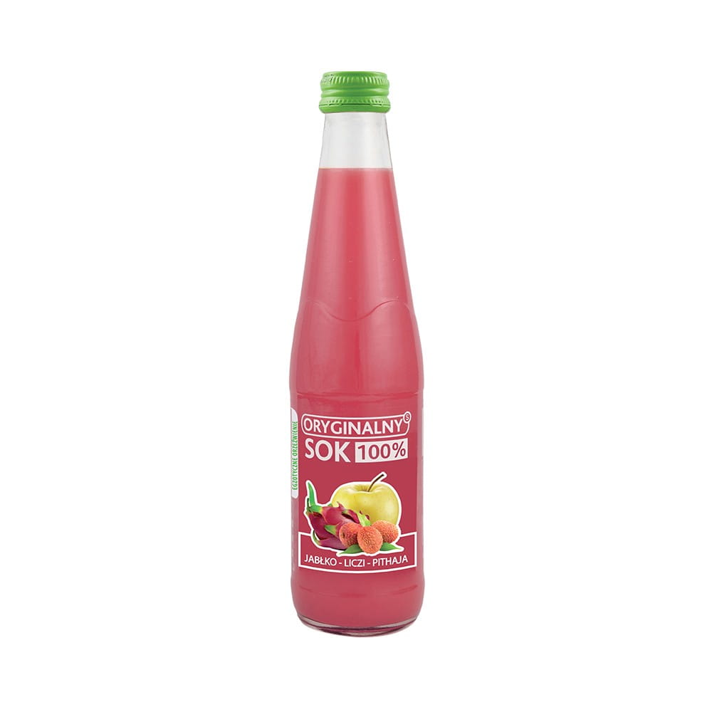 Apfelsaft - Litschi - Pithaja 330 ml