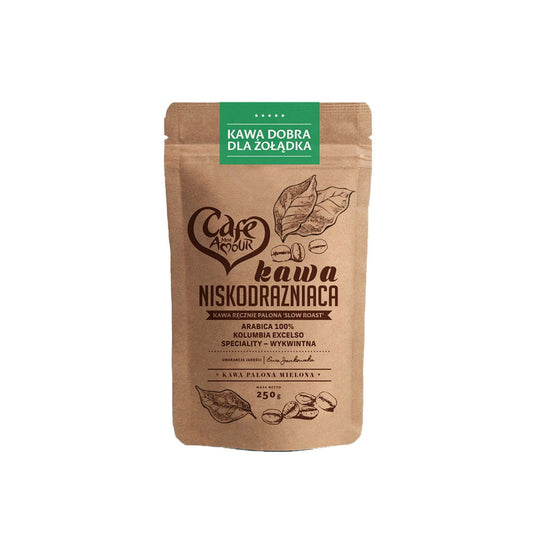 Gemahlener Kaffee von CAFE CREATOR, reizarm, handgeröstet, 250 g, in einer Verpackung, fein gemahlen für Filterkaffee