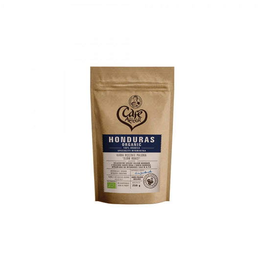 Gemahlener Bio-Arabica Kaffee aus Honduras, handgeröstet, 250 g, von CAFE CREATOR, mit aromatischer, dunkler Röstung