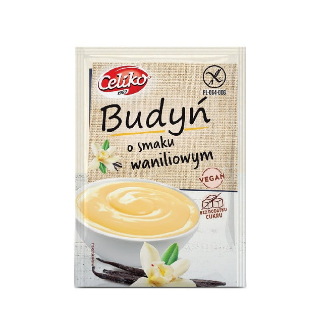 Pudding mit Vanillegeschmack ohne Zuckerzusatz 40 g CELIKO Hover Image