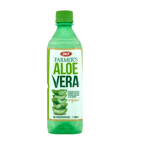 Getränk mit natürlichen Aloe-Partikeln 500 ml OKF