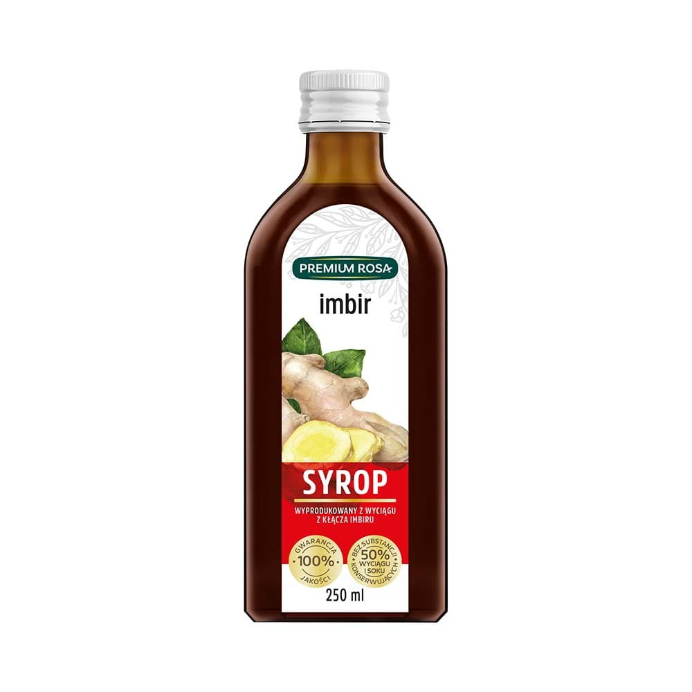 Ingwersirup 250 ml PREMIUM ROSA