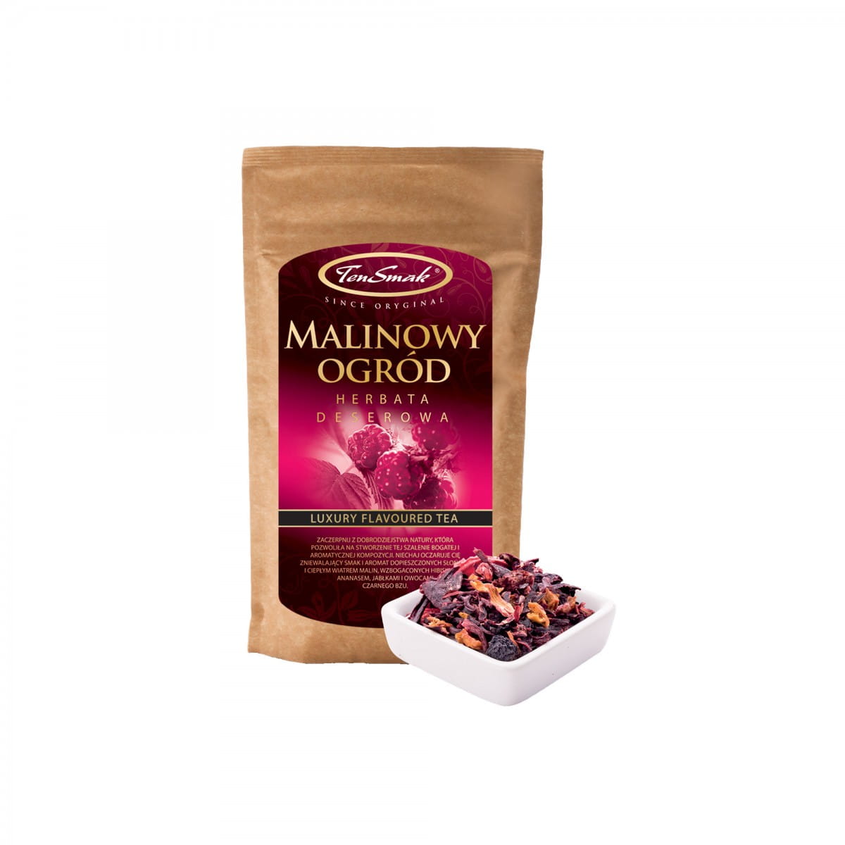 Desserttee Himbeergarten 40 g DIESEN GESCHMACK