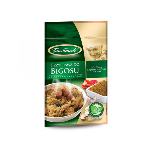 Bigos Gewürz von TEN SMAK in 30 g Dose, würziges Gewürz für deftige Eintöpfe und traditionelle polnische Gerichte