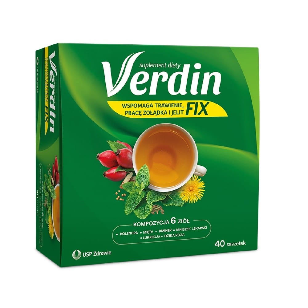 Fix Tee für Verdauung und Leber 40 Beutel VERDIN