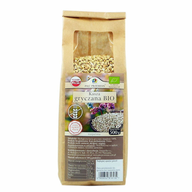 Buchweizengrütze niEPAlona BIO 500g glutenfrei FÜNF ÄNDERUNGEN Hover Image