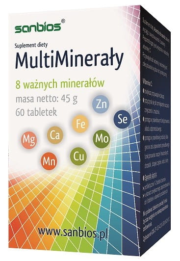 Multimineralien 60 Tabletten SANBIOS Hover Image