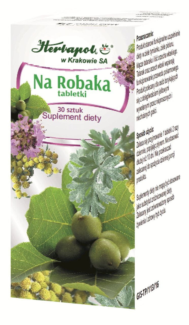 30 Tabs pro Wurm. HERBAPOL Hover Image