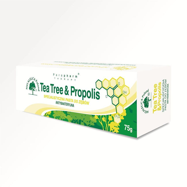 Teebaum-Zahnpasta mit Propolis antibakteriell (ohne Fluorid) 75g MELALEUCA Hover Image