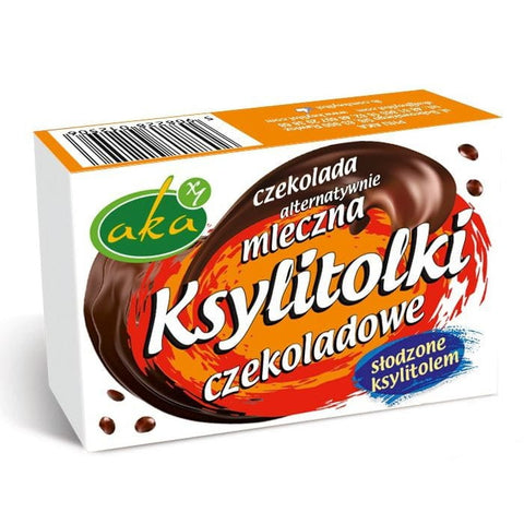 Xylit-Schokotropfen mit alternativer Milchschokolade 33g AKA