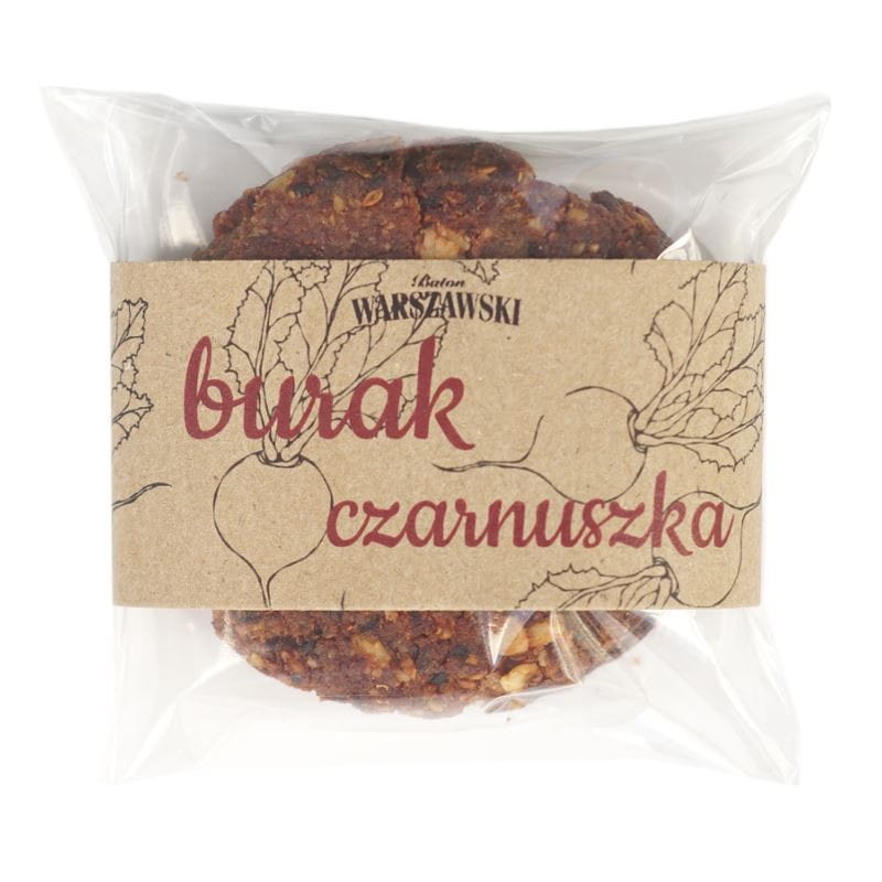 Rote-Bete-Schwarzkümmel-Cookie 60g - WARSAW BAR