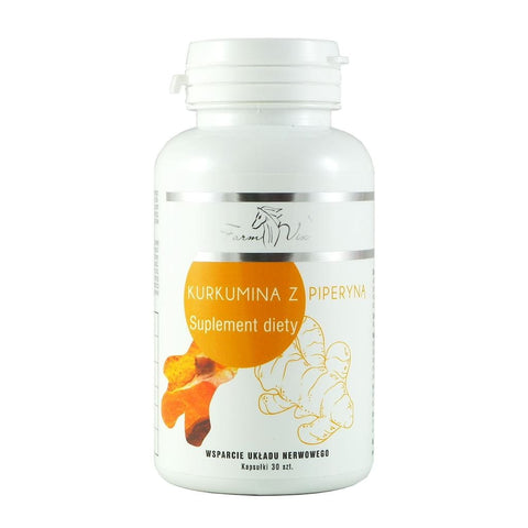 Curcumin mit Piperin 30 Kapseln FARMVIX