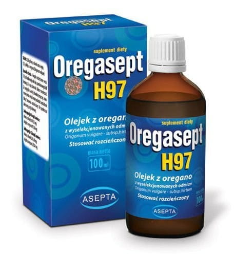 Oregonasept h97 100ml - ASEPTA Oreganoöl Hover Image
