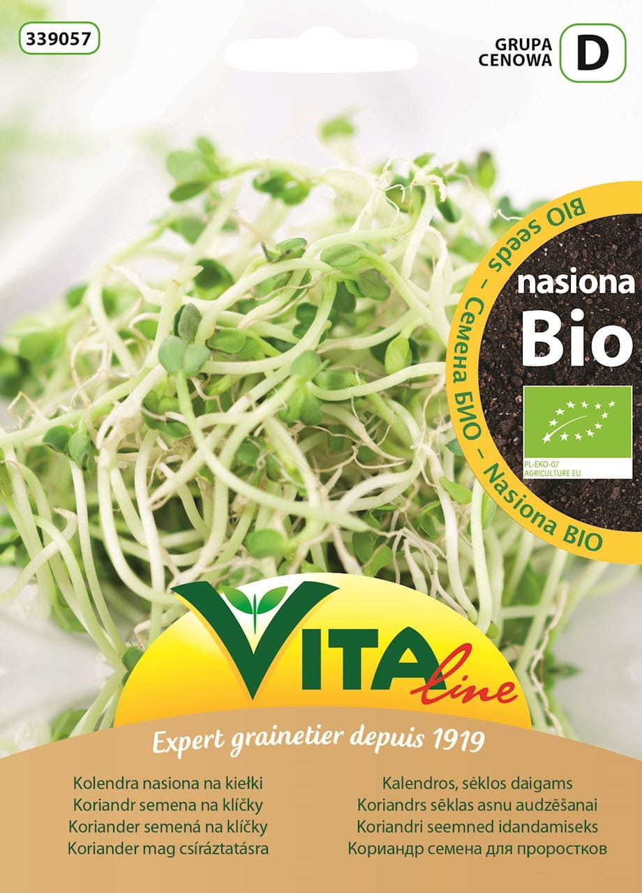 BIO Koriandersamen für Sprossen 20 g VITA LINE