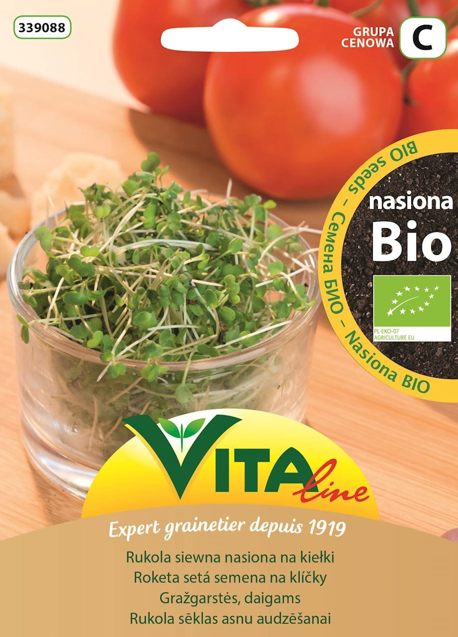 Rucolasamen BIO für Sprossen 15 g VITA LINE