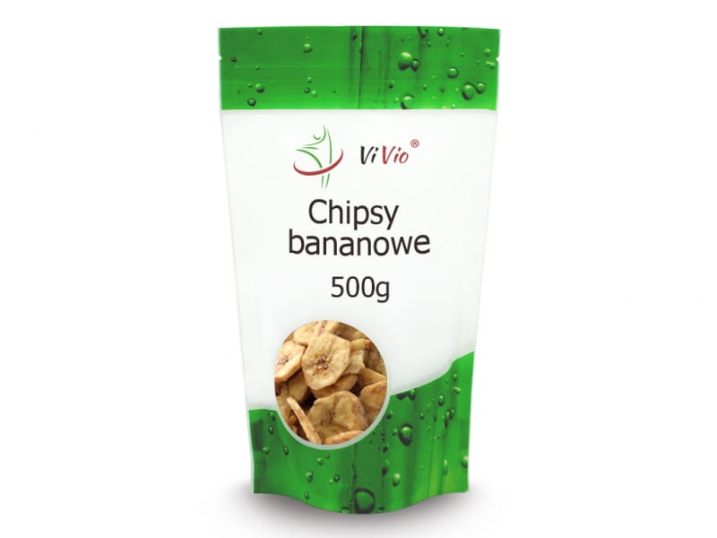 Chips de plátano 500g - VIVIO