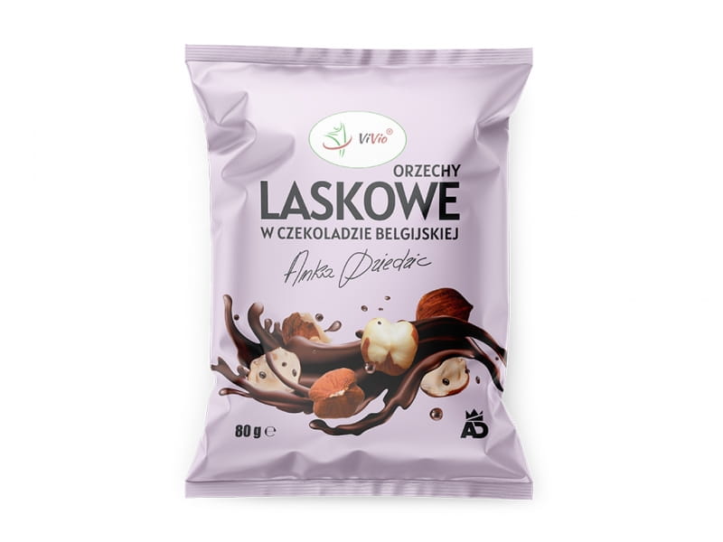 Noisettes au chocolat belge 80g ANKA DZIEDZIC - VIVIO