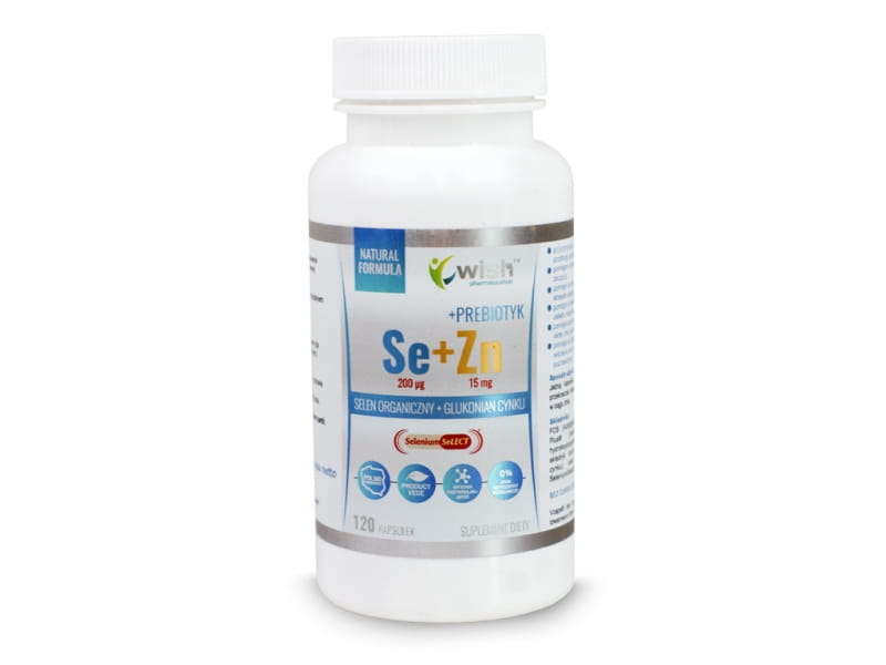 Sélénium organique 200mcg + zinc 15mg - 120caps. SOUHAITER