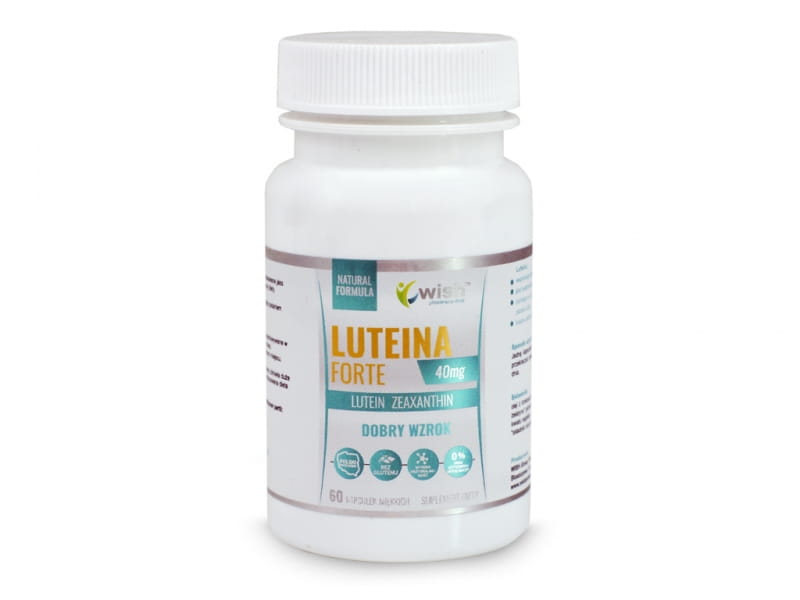 Lutein FORTE max 40mg 60 Kapseln - WISH